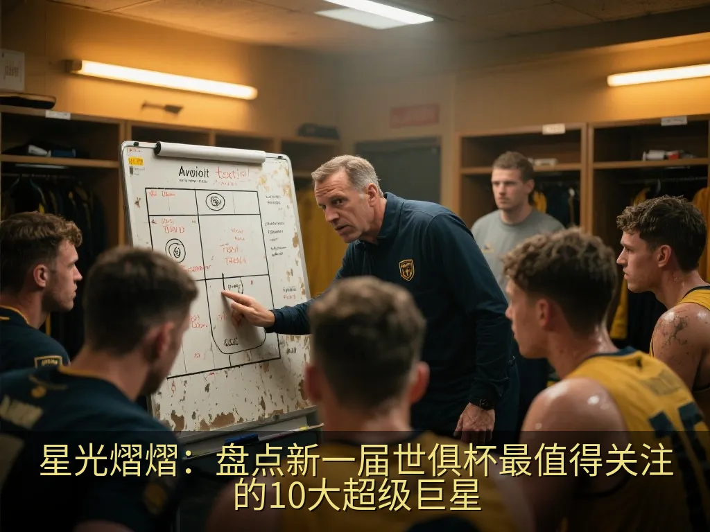带有发光战术路线的抽象足球战术板